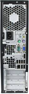 lot 122 image: HP Elite 8100 SFF Business Desktop Computer (Intel Dual Core i5-650 3.2GH REFURBISHED