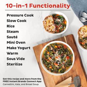 lot 59 image: 6 Qt. Instant Pot Pro 10-in-1 Multi-Use Cooker