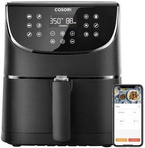 lot 75 image: COSORI Smart WiFi Programmable Air Fryer, 5.8QT