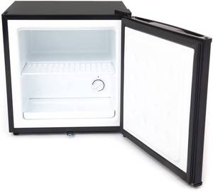 lot 19 image: Whynter Upright Freezer, Black wStainless Steel Door Model CUF-110