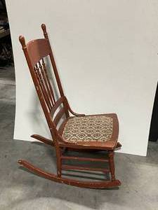 lot 69 image: Antique Rocking Chair