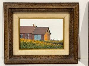 lot 71 image: Ron Selbitschka of Minnesota Oil Paintings