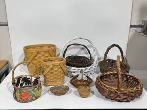 lot 31 image: Assorted Wicker Baskets