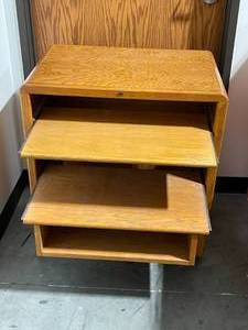 lot 50 image: Rolling Desk