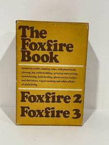 lot 23 image: The Foxfire Book Volume 1-3