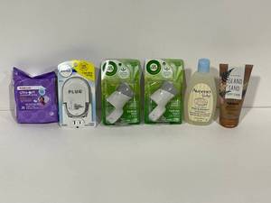 lot 27 image: Air Wick, Baby Wash, Body scrub, Wipes and Febreze