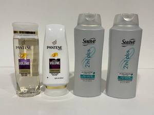 lot 32 image: Pantene Shampoo & Conditioner and Suave 2 in 1