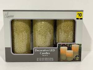 lot 37 image: Decorative LED Candles