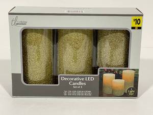 lot 38 image: Decorative LED Candles