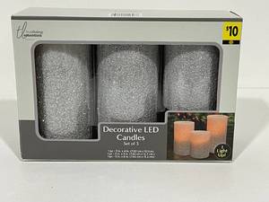 lot 39 image: Decorative LED Candles
