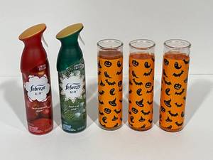 lot 62 image: Febreze Air fresheners and Candles
