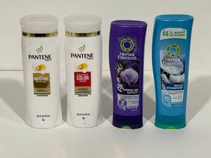 lot 76 image: Pantene, and Herbal Essences Shampoo and Conditioner