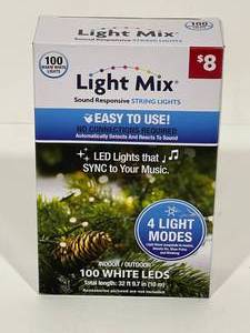 lot 91 image: Light Mix 100 White LED Lights