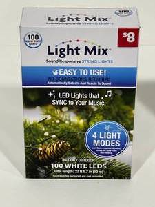 lot 94 image: Light Mix 100 White LED Lights
