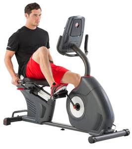 lot 314 image: Schwinn 270 Recumbent Exercise Bike Model 100515