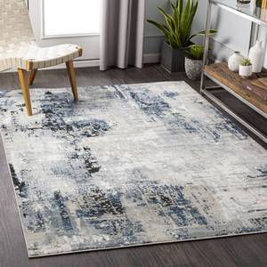 lot 317 image: Surya Jolie 9 x 12 Navy Indoor Abstract Mid-Century Modern Area Rug Model JLO2300-912