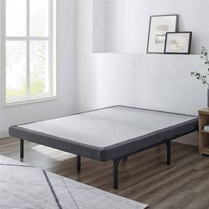 lot 313 image: Instant Foundation 4 Twin XL  Low Profile Mattress Foundation Model 123001-5020