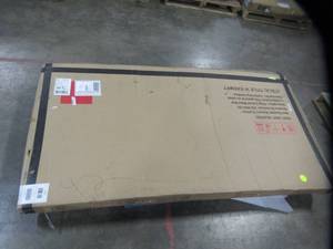 lot 318 image: Mercury Row Snowden Curved Oil Rubbed Bronze King Size Metal Bed, (Head Board Only) Model DS-2645-291
