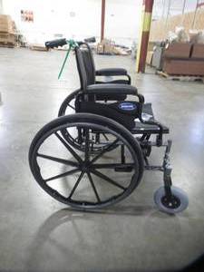 lot 328 image: Invacare Tracer SX5 Wheelchair Model 1193449 (Missing Foot Rests)