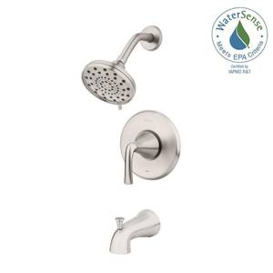 lot 345 image: Pfister Ladera Single-Handle 3-Spray Tub and Shower Faucet Model8P8-WS2LRSGS