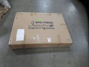 lot 341 image: Bits and Pieces Puzzle Expert Wooden Tilt-Up Table Folding Jigsaw Puzzle Board Table ModelFBA_42215
