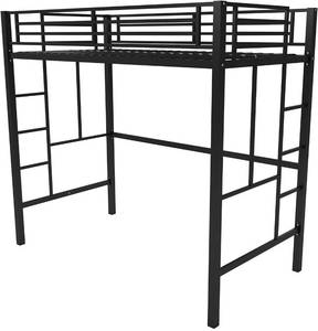 lot 363 image: Your Zone Twin Size Metal Loft Bed Model WAL-0018