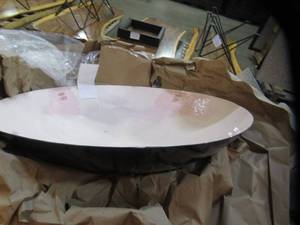 lot 406 image: Set Of Two ORREN ELLIS 36 W Outdoor Hanging Planter Model AMDP1353