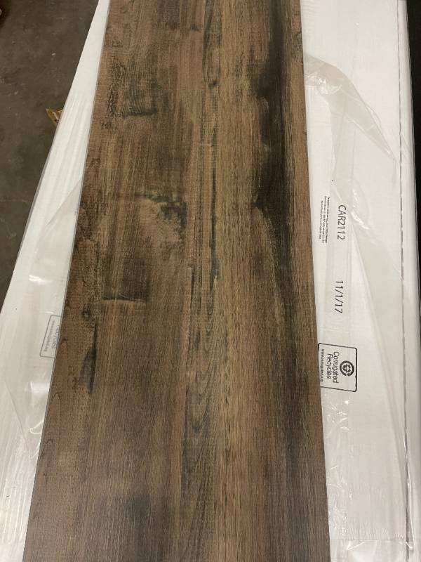 356 SF of Premium Easy Install Waterproof LVP Flooring - Rocklake Oak