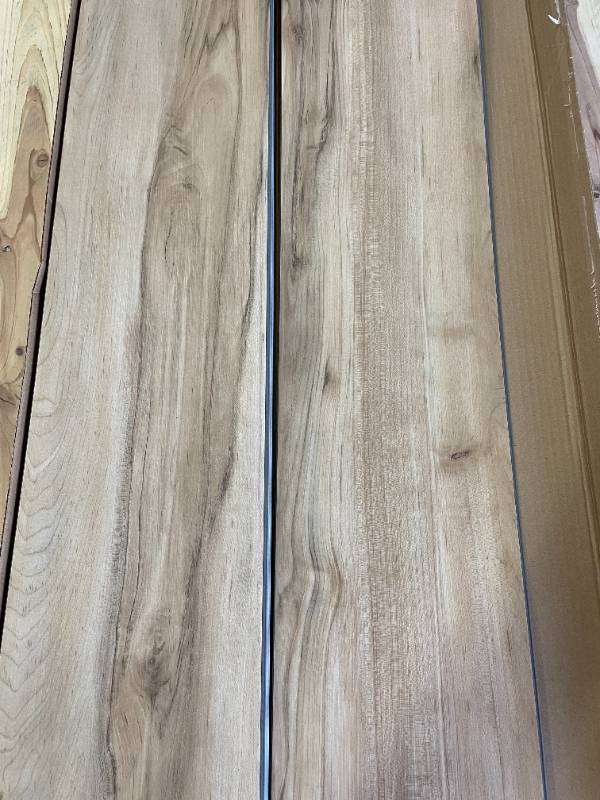 396 SF of Premium Easy Install Waterproof LVP Flooring - Toasted Maple