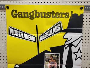 lot 1474 image: 1979 The North Avenue Irregulars Movie Poster - 25 x 35-12 - Looks like an Original that someone trimmed the white border and the credits off