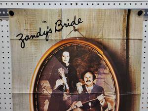 lot 1475 image: 1974 Zands Bride Movie Poster -24-12 x 31-14 -  Looks like an Original that someone trimmed the white border and the credits off