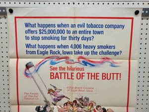 lot 1484 image: 1970 Dick Van Dyke Cold Turkey Original One Sheet Movie Poster - 27 x 41