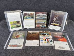 lot 1387 image: (8) Original 1960s Chevrolet Magazine Ads - Chevelle, Impala, Wagon - Most are around 6.5 x 10