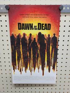 lot 1401 image: Dawn of the Dead Horror Movie Mini Poster - 10 x 17