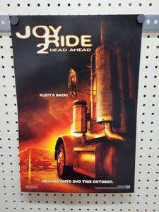 lot 1438 image: Joy Ride 2 Dead Ahead Horror Movie Mini Poster - 13 x 19