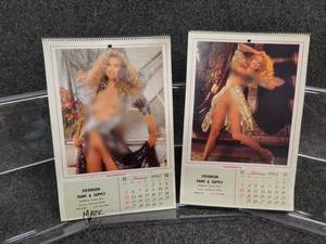 lot 1464 image: 1992 & 1993 Playboy Calendars - Stevenson Paint and Supply Carson, California (8.25 x 12.5)