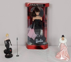 lot 36 image: Vintage Barbie Collection - (2) Classic Barbie Figure Collection Pieces & (1) Barbie Fashion Doll by Mattel #13820