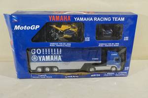 lot 11 image: Rare Die Cast Yamaha Racing Team Hauler Set