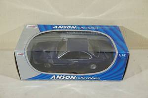 lot 23 image: Anson Collectibles BMW 635 CSi 118 Scale Die Cast Car