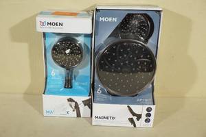 lot 43 image: Moen Attract Shower Set and Wand Head