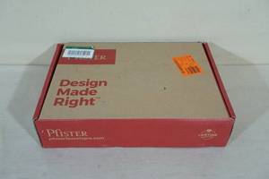 lot 45 image: Pfister Contempra Matte Black Shower Only Trim Kit
