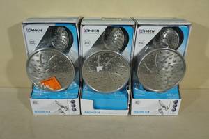 lot 46 image: 3 Moen Attract Shower Sets