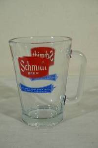 lot 48 image: Glass Schmidt Beer Pitcher