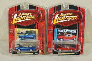 lot 138 image: Johnny Lightning Cars - 70 Shelby, 65 Fastback Mustang