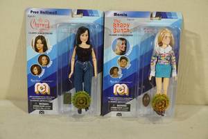 lot 173 image: Mego Limited Edition Action Figures - Charmed Prue, Marcia Brady