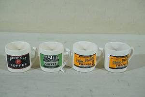 lot 176 image: Yester Year Westwood Mini Ceramic Coffee Cups - 1995 - 2 Tall