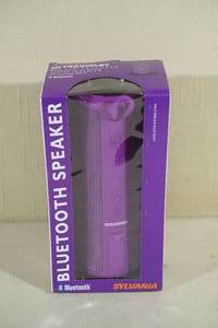 lot 179 image: Sylvania Ultraviolet Bluetooth Speaker