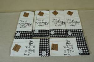 lot 188 image: This is Our Happy Place Dual Purpose Towels