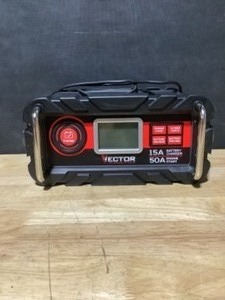 Vector 12-Volt Automotive Portable Car Battery Charger with 50 Amp Engine Start and Alternator Check. See Pictures