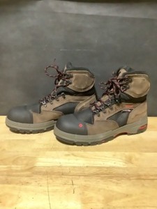 Wolverine Mens Legend Waterproof 6 in. Work Boots - Composite Toe - Brown Size10.5(M). See Pictures